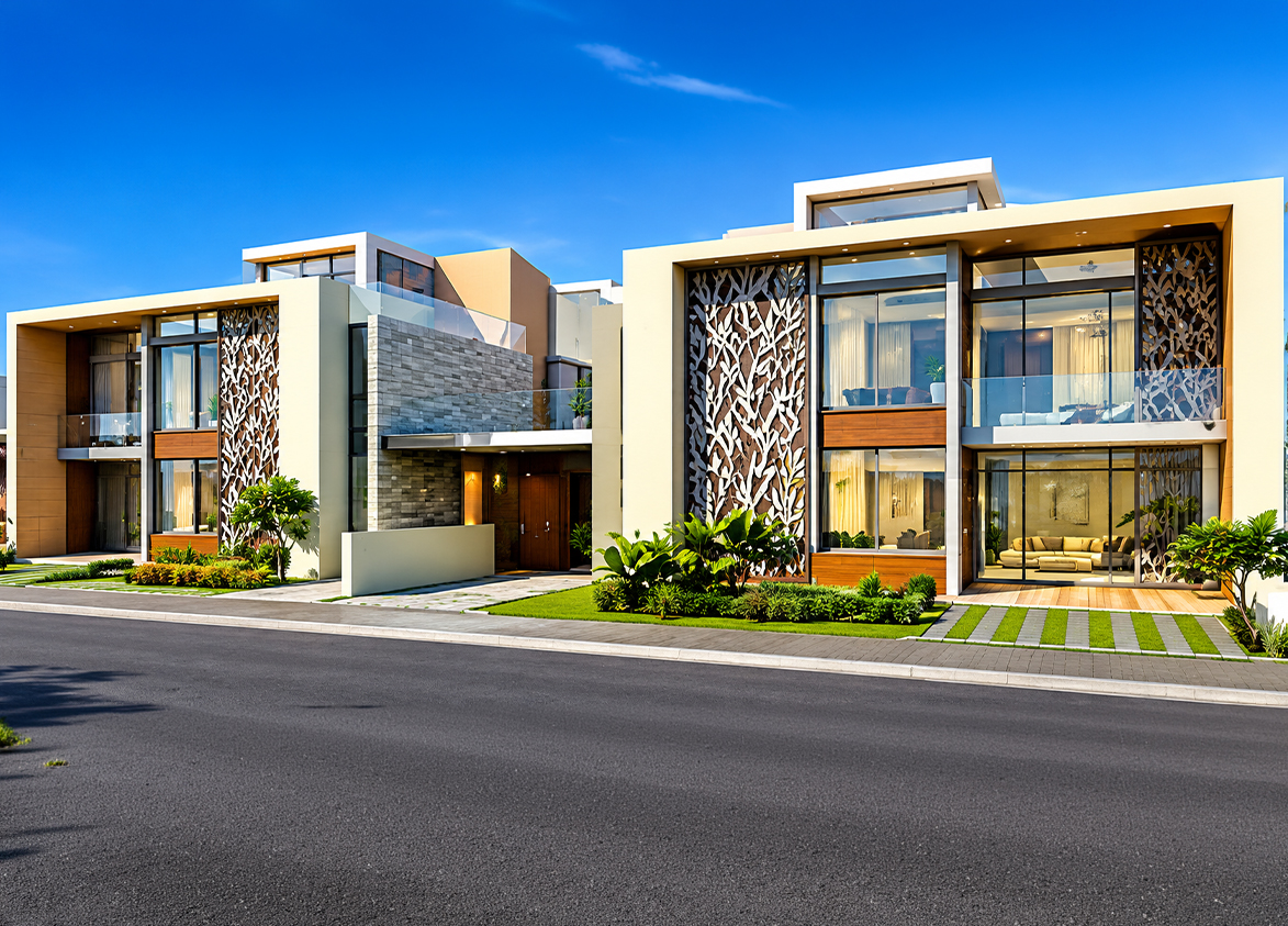 Unitech Espace Villas Facade Nirvana Country Gurgaon