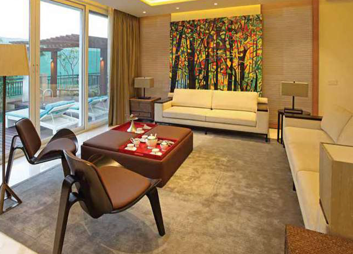 Experion Windchants Villas Living Area