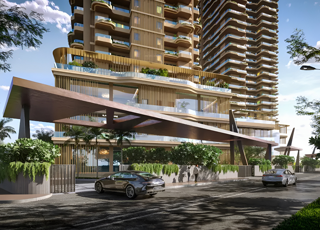 Ganga Realty Anantam 85 residential project Entrance