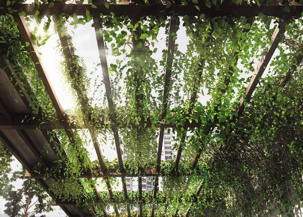 Godrej Air Green Area on Roof top