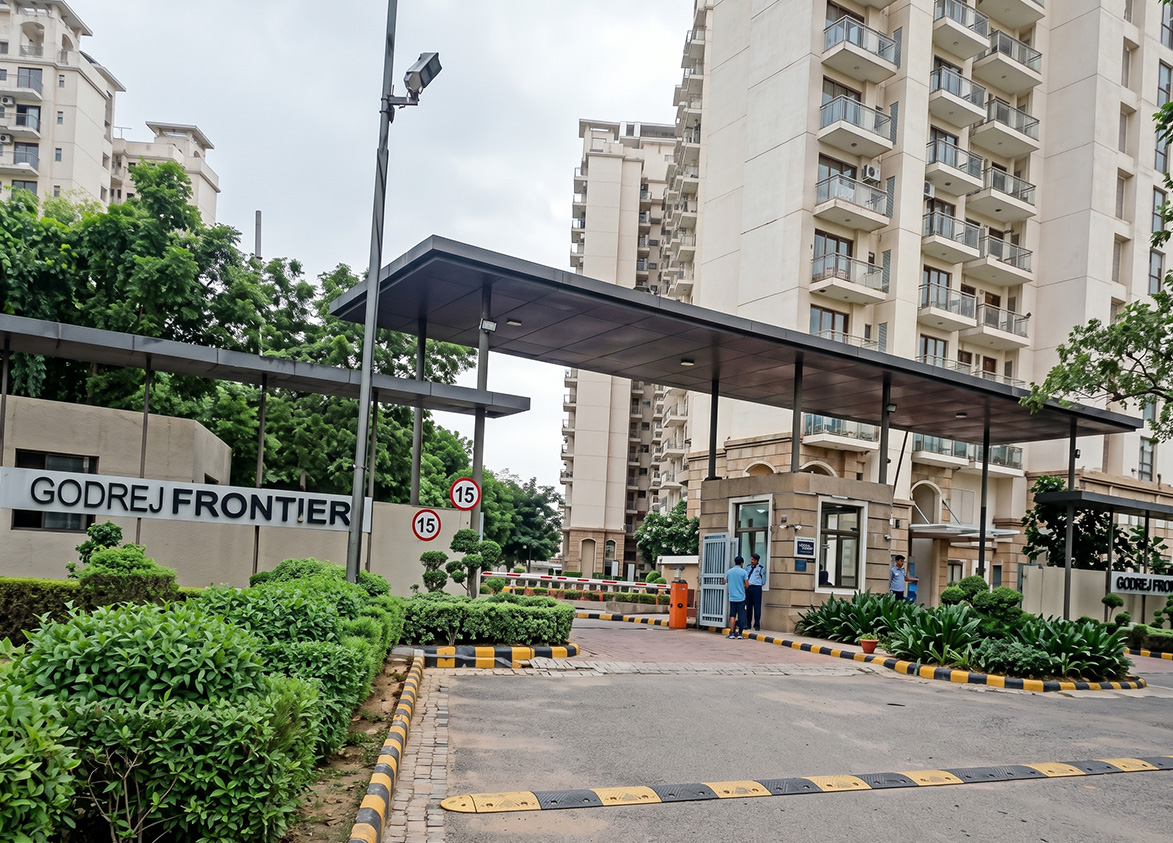 Godrej Frontier Main Entrance