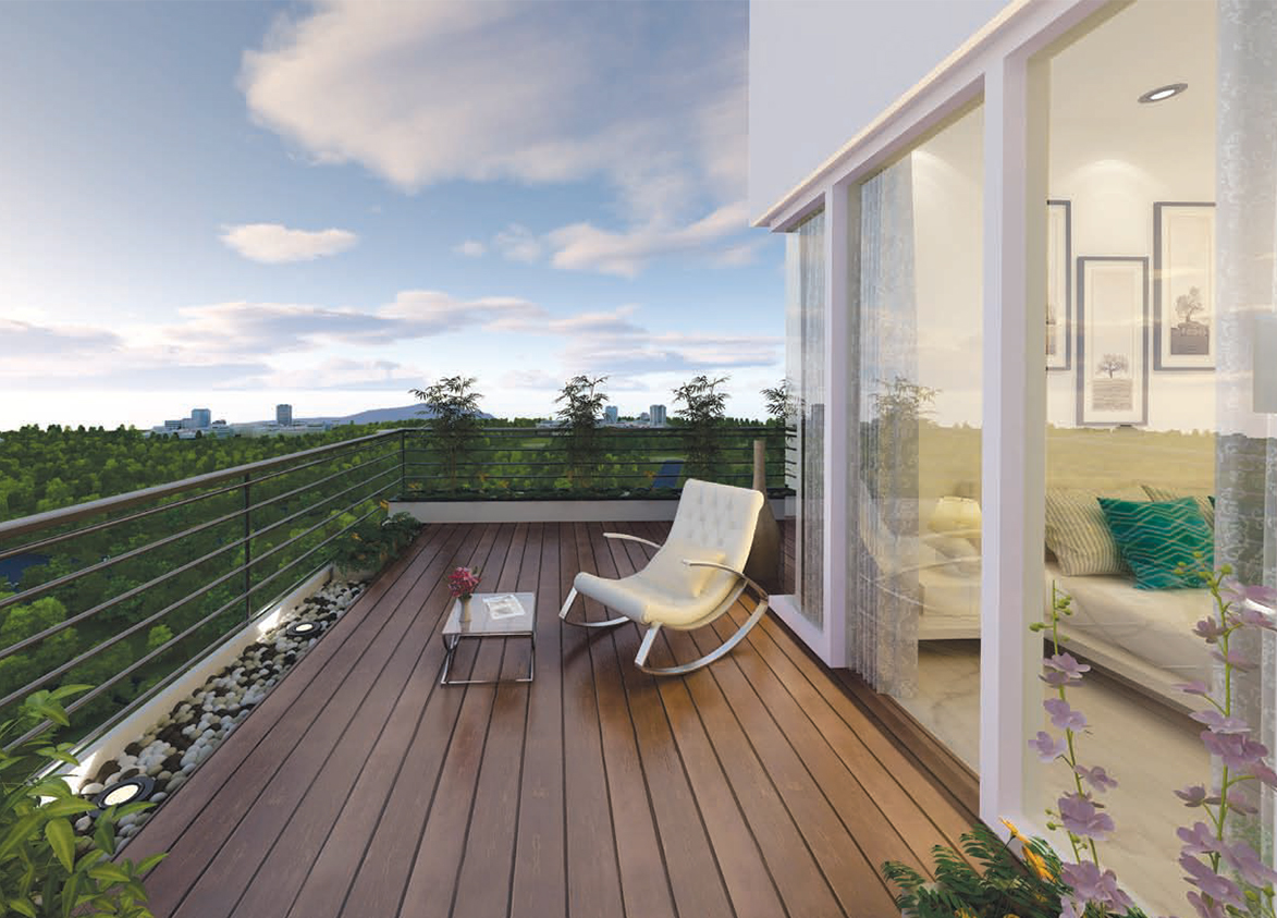 Godrej Meridien Balcony