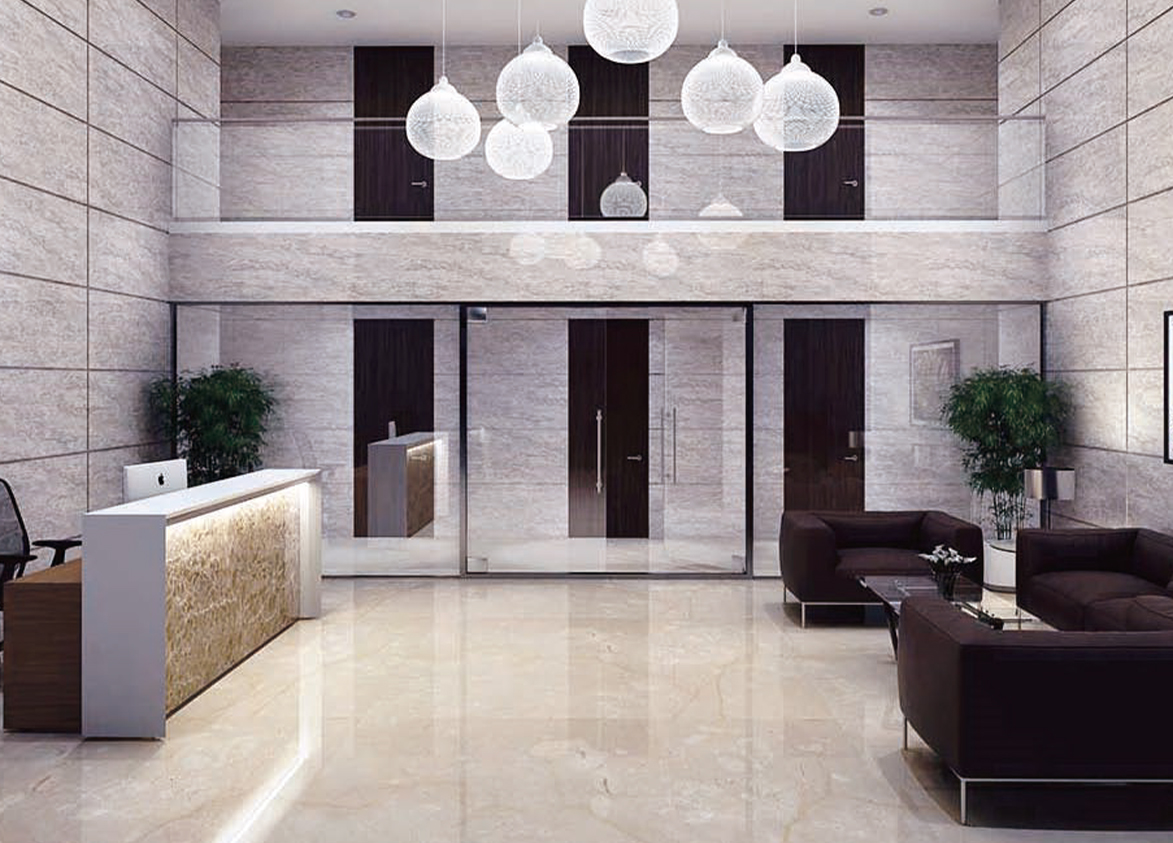 Godrej Meridien Entrance Lobby