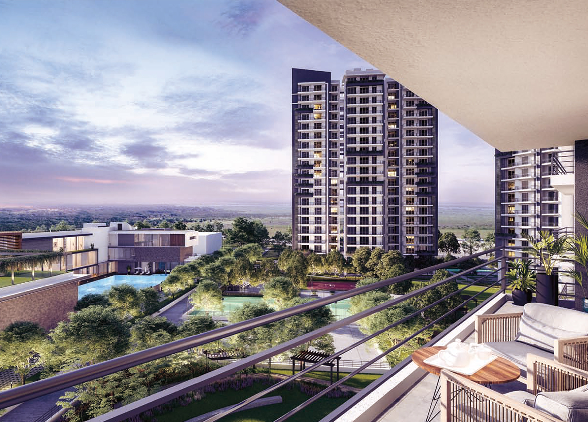 Godrej Meridien Balcony
