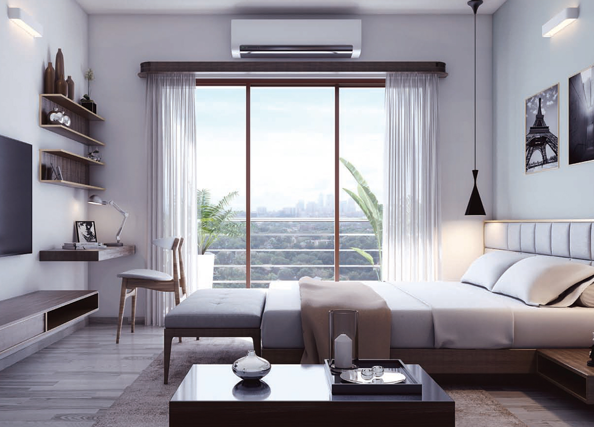 Godrej Meridien Master Bedroom