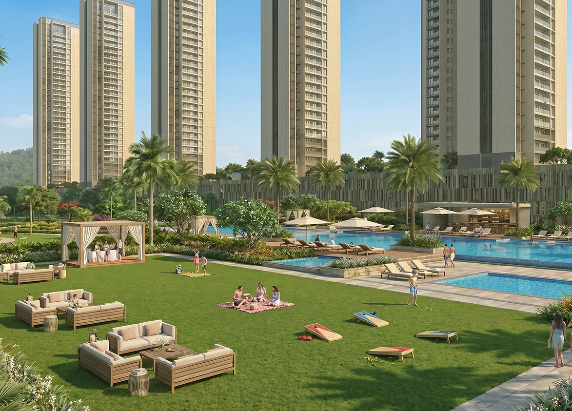 Godrej Samaris Landscape Green Area