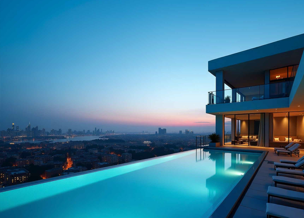 Godrej Sora Roof Top Swimming Pool