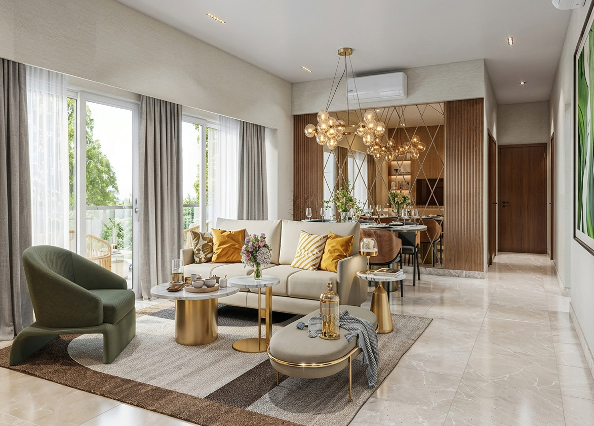 Godrej Zenith Living Area