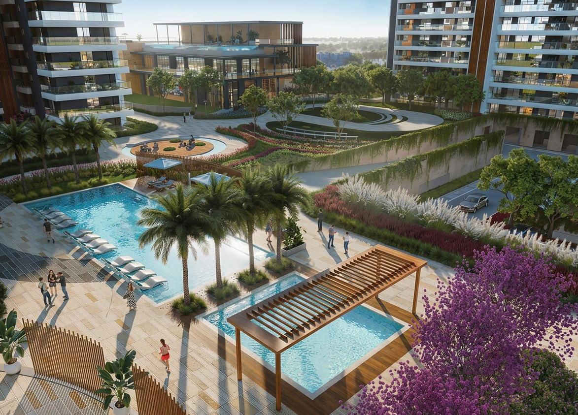 Godrej Zenith Swimming Pool Deck