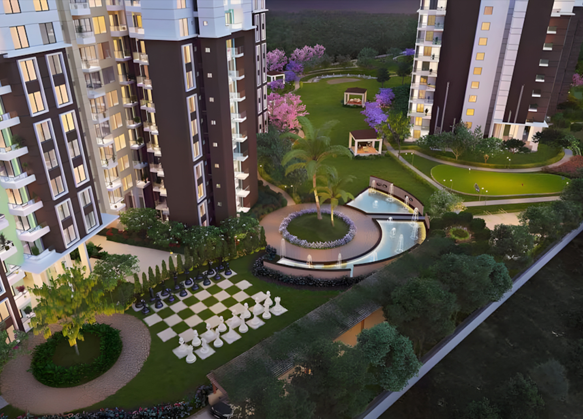 Hero Homes Sector 104 Dwarka Expressway Gurgaon Project Aerial View