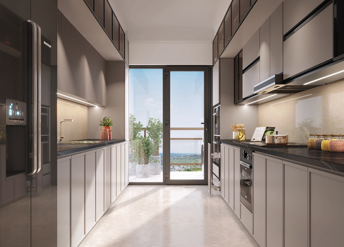 Hero Homes The Palatial Modular Kitchen