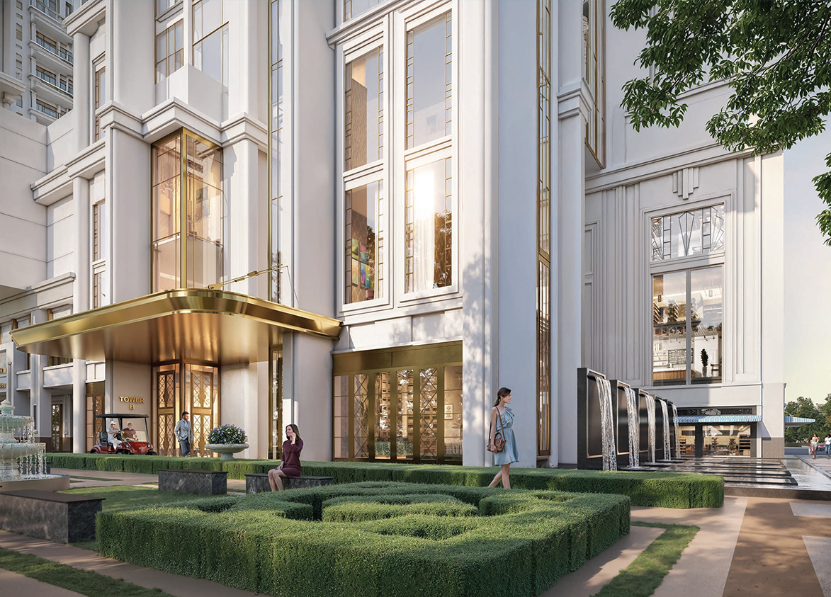 Hero Homes The Palatial Tower Entrance