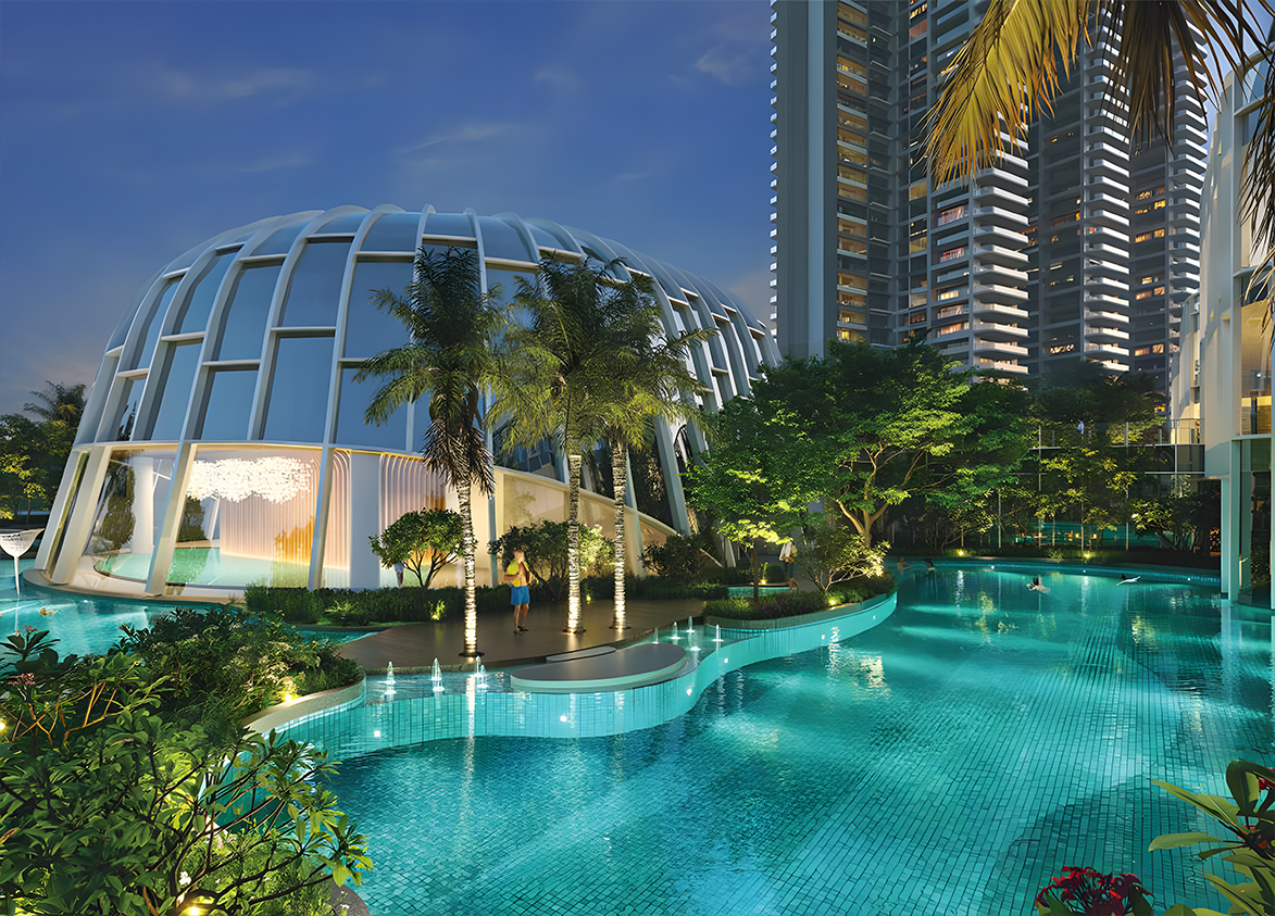Indiabulls Estate and Club 1 Landscape Area