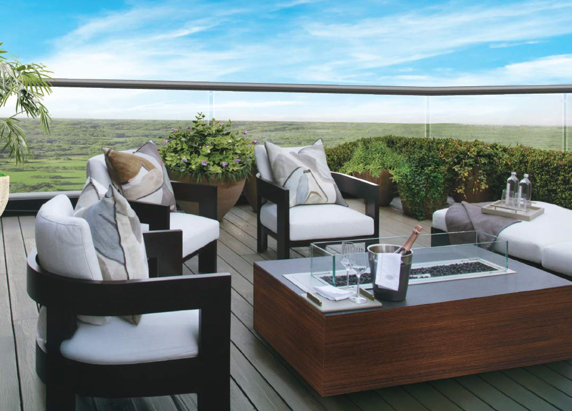 Indiabulls Estate and Club 1 Terrace Area