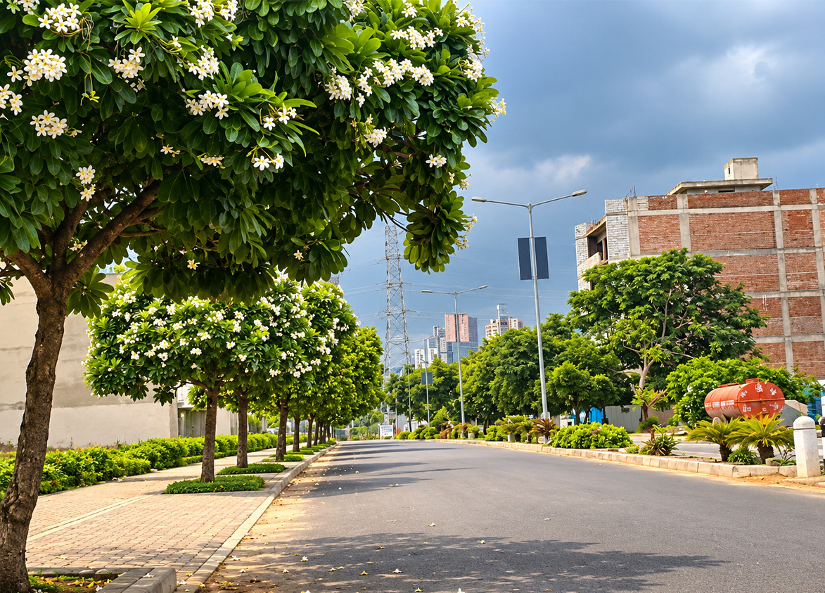 Ireo City Plots Internal Road