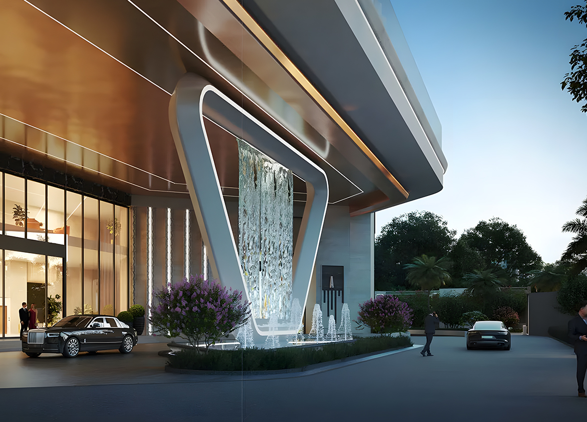 IREO The Corridors Tower Entrance Lobby