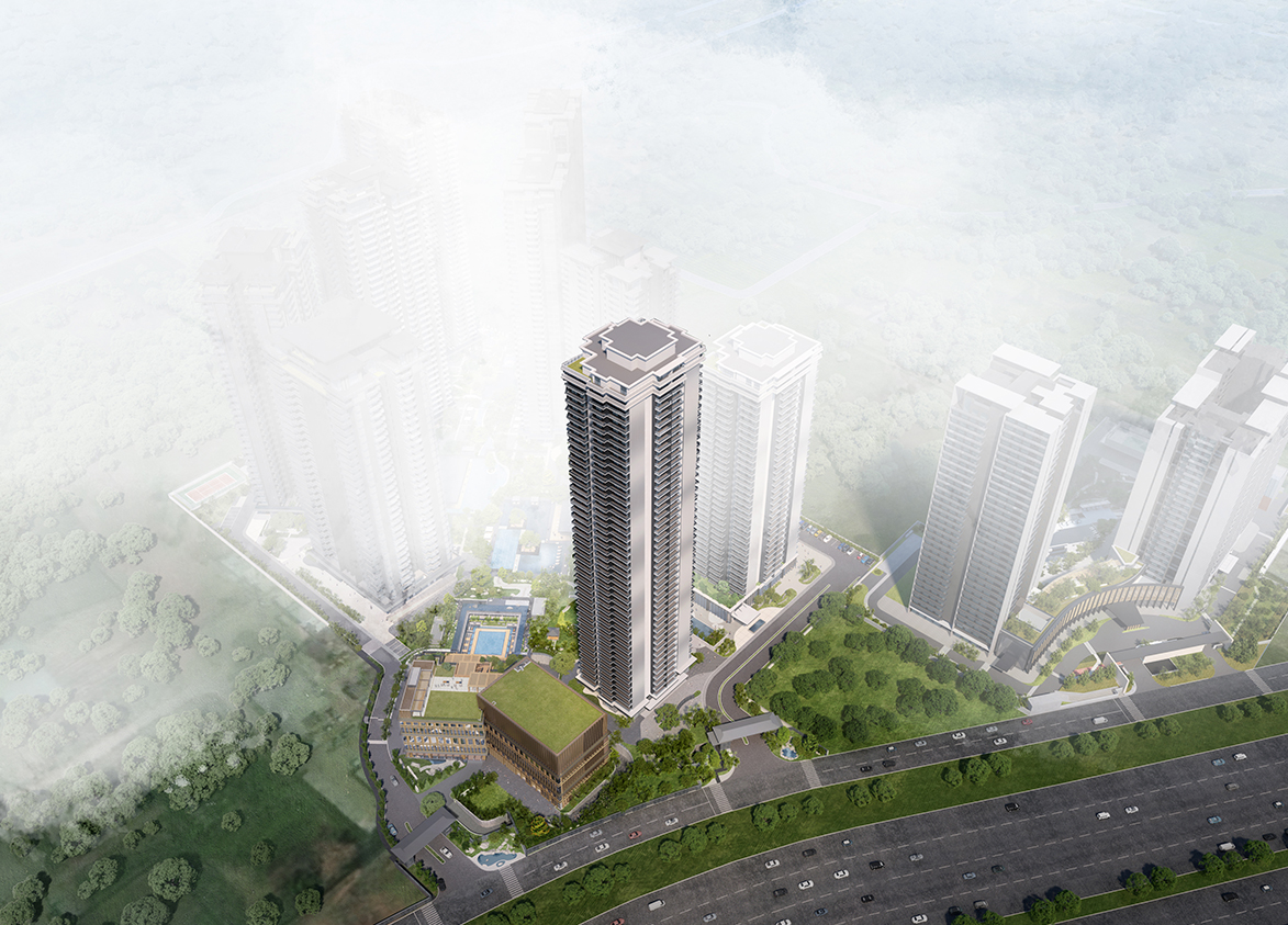 Krisumi Waterfall Suites in Sector 36A Gurgaon