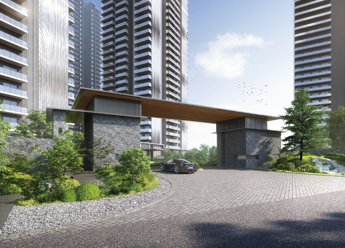 Krisumi Waterside Residences Main Entrance