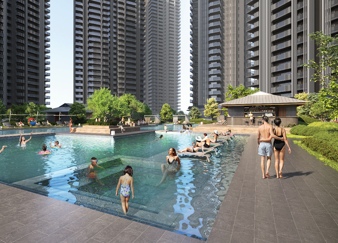 Krisumi Waterside Residences Swimming Pool