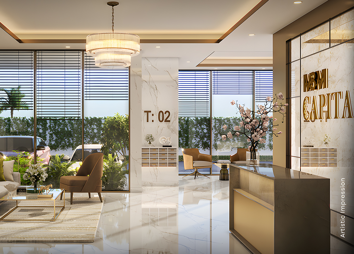M3M Capital Reception Area
