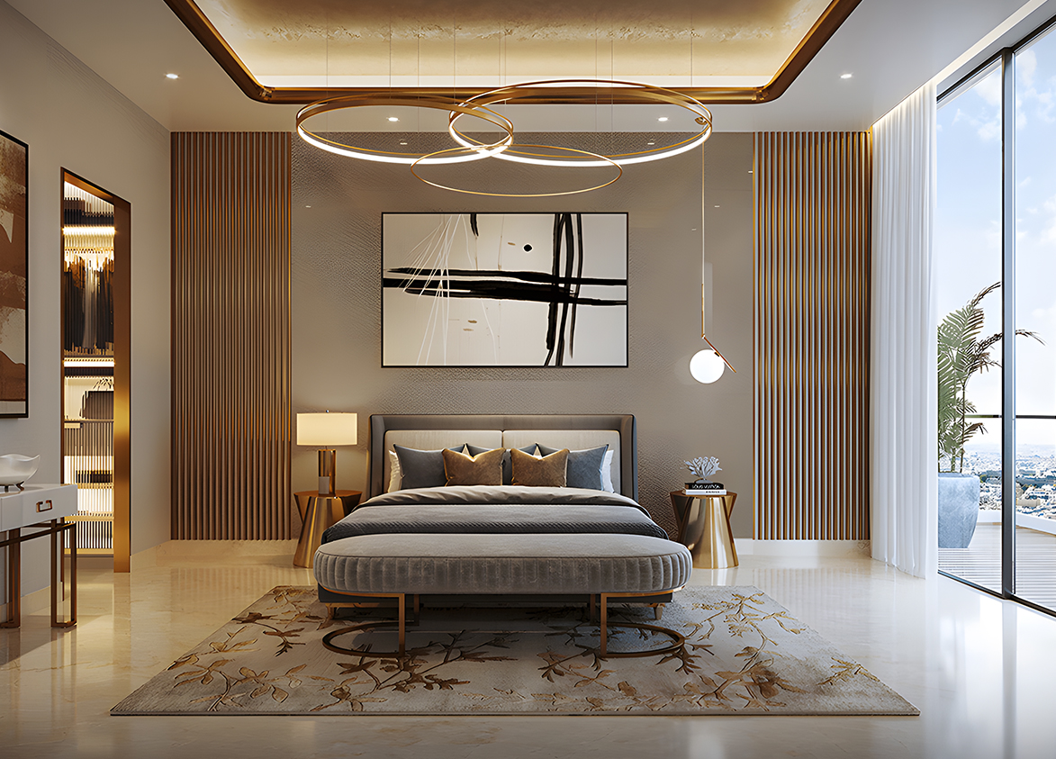 M3M Crown Master Bedroom