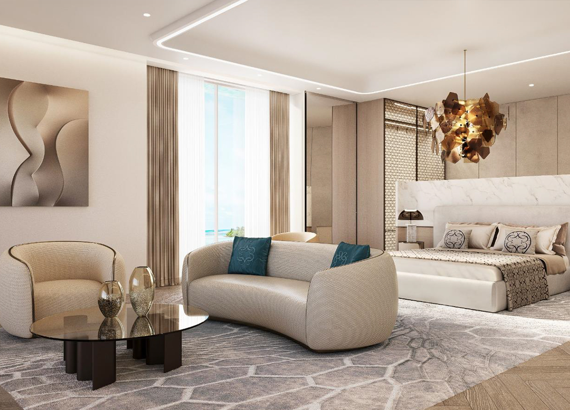 M3M Elie Saab At Scda Master Bedroom