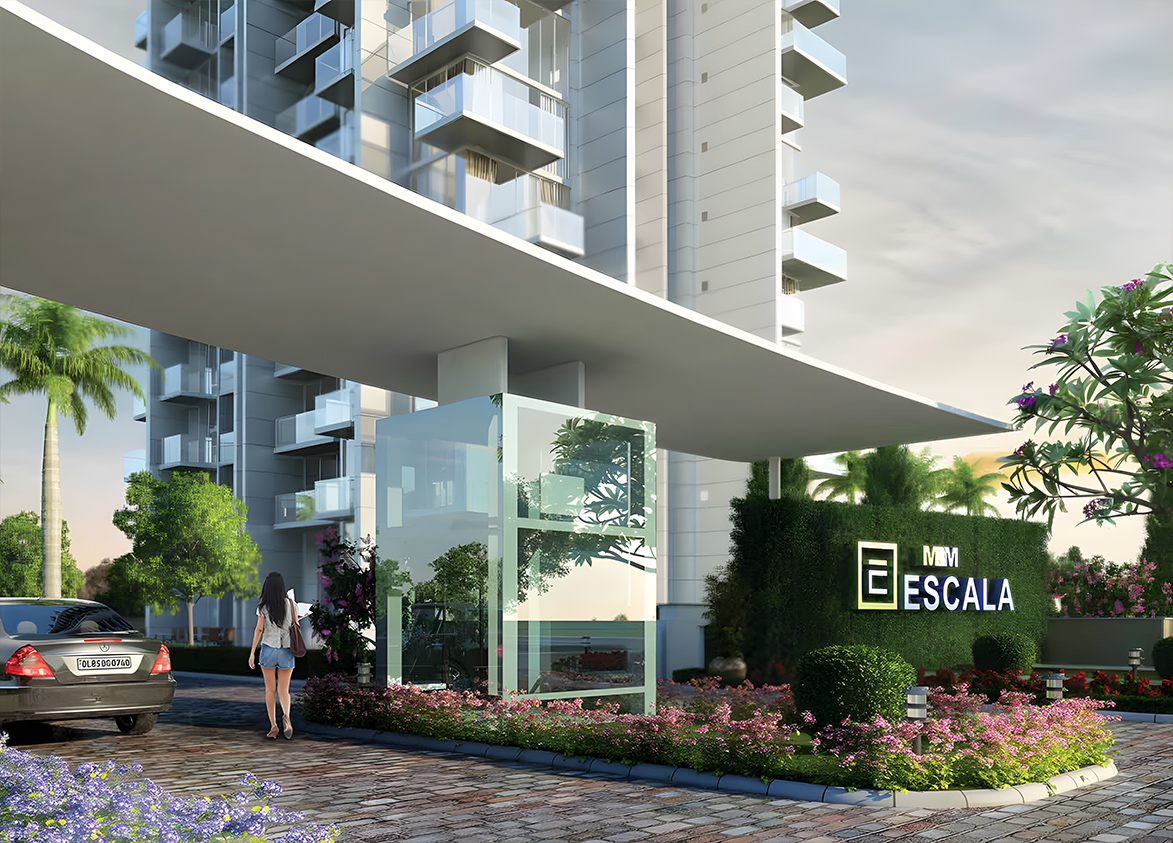 M3M Escala Sector 70A Gurgaon Entrance Gate