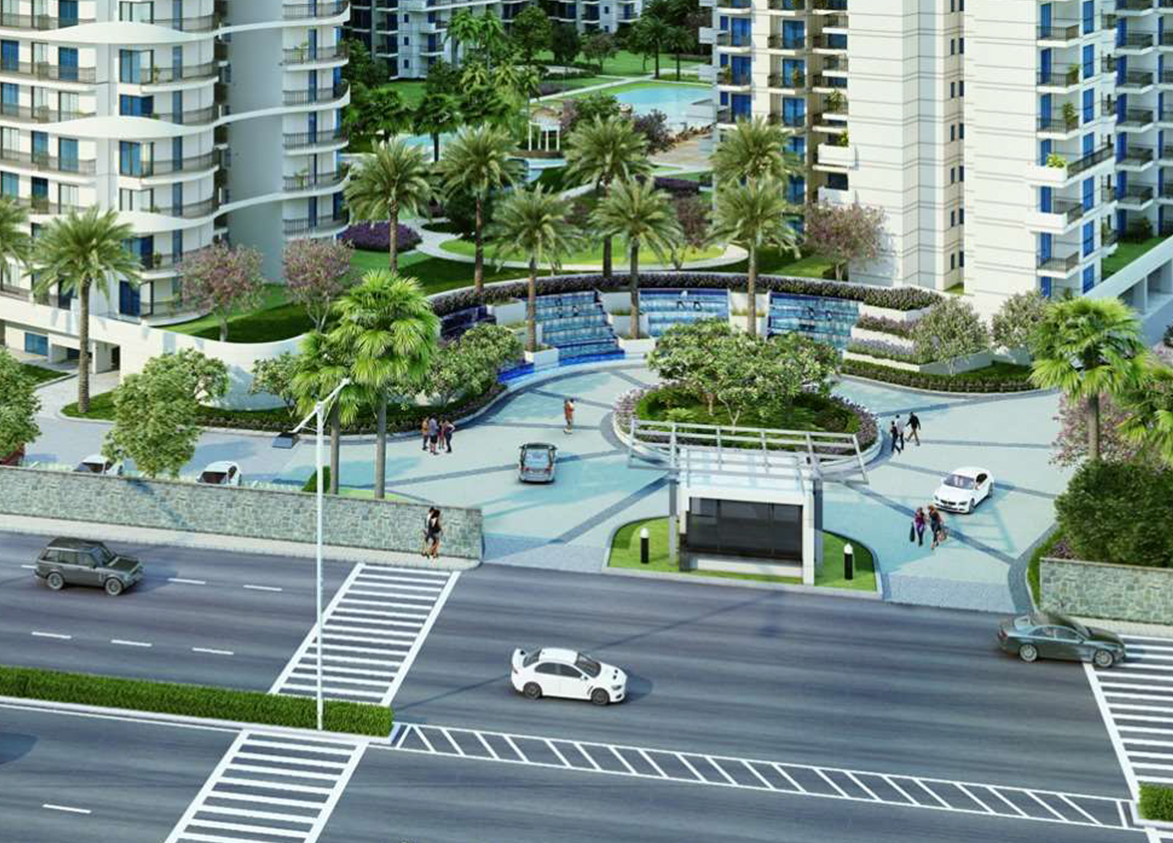 M3M Flora 68 Project Internal Roads