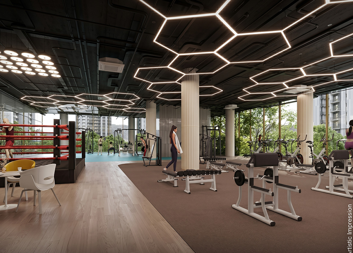 M3M Golf Hills Gymnasium