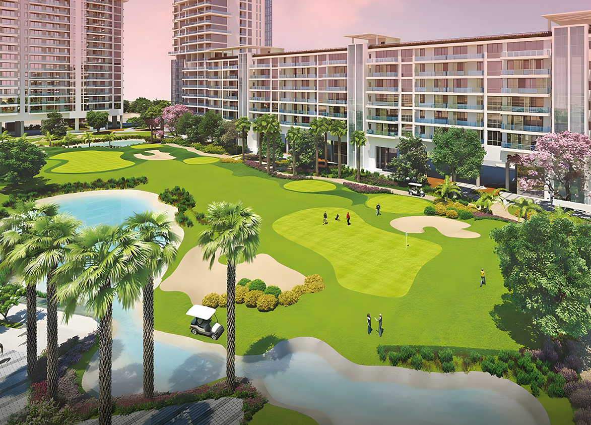 M3M Golfestate - Fairway West Landscape Green Area