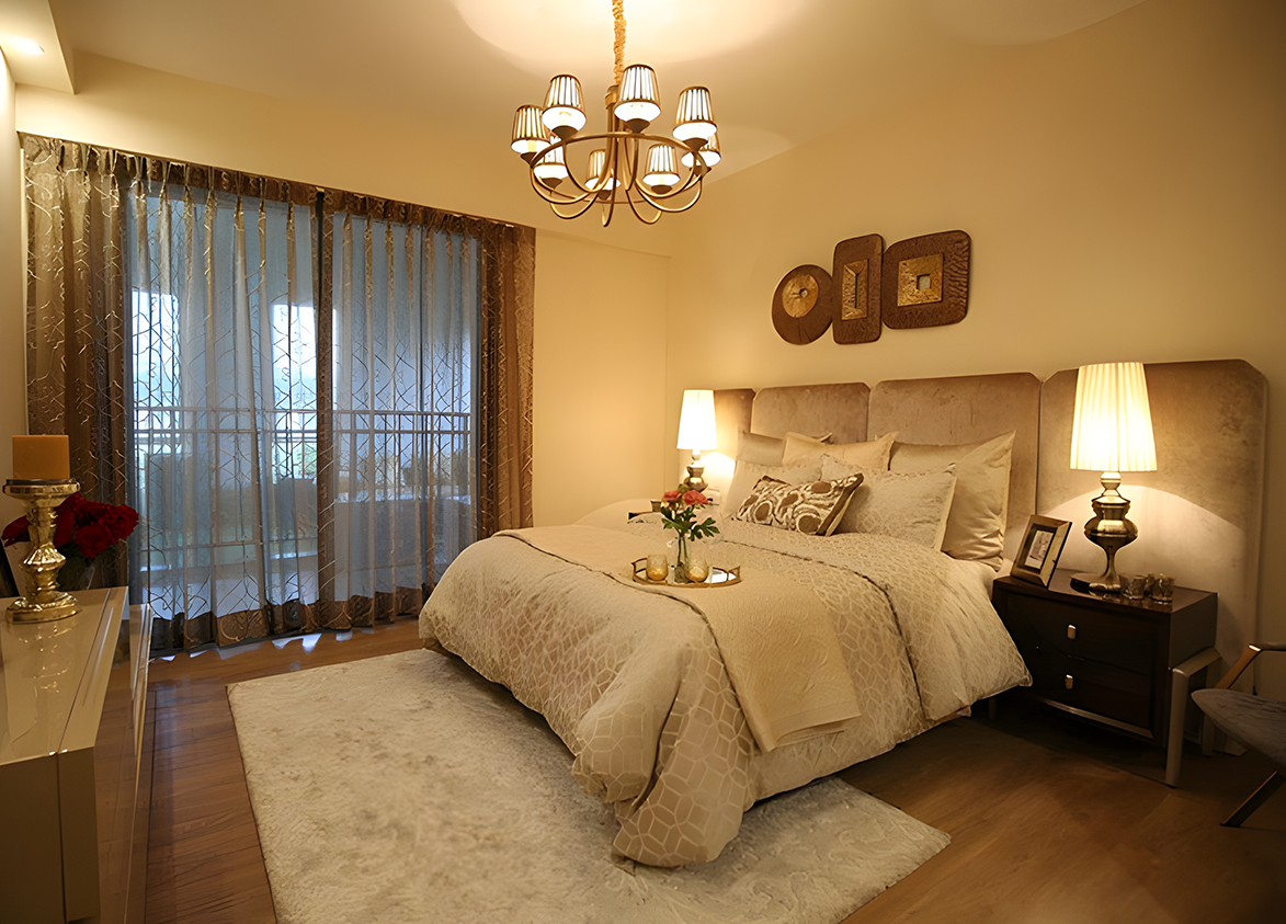M3M Heights Master Bedroom
