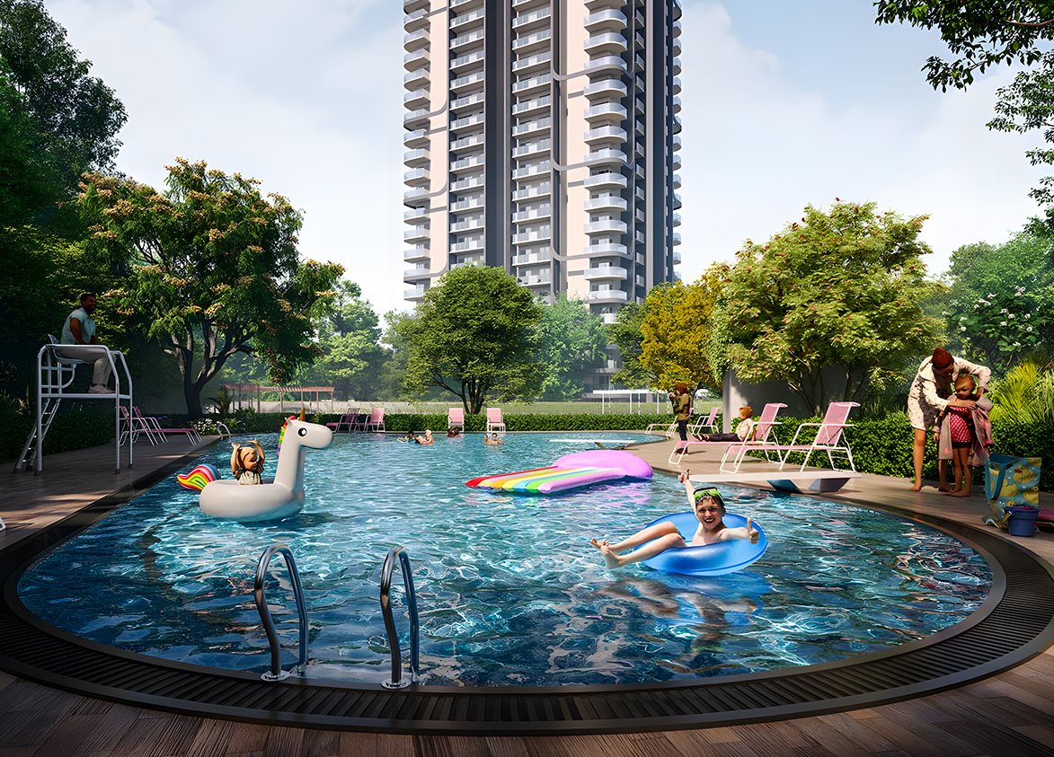 M3M Latitude Swimming Area