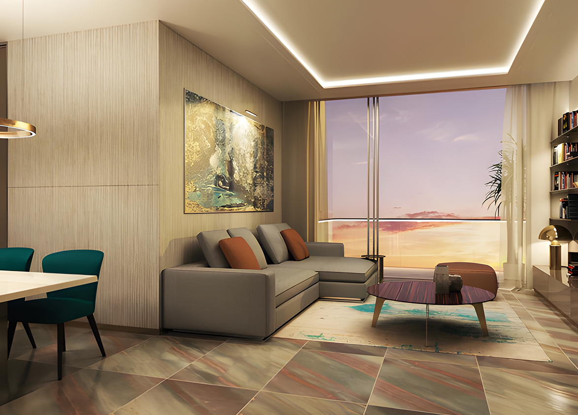 M3M Latitude Living Room