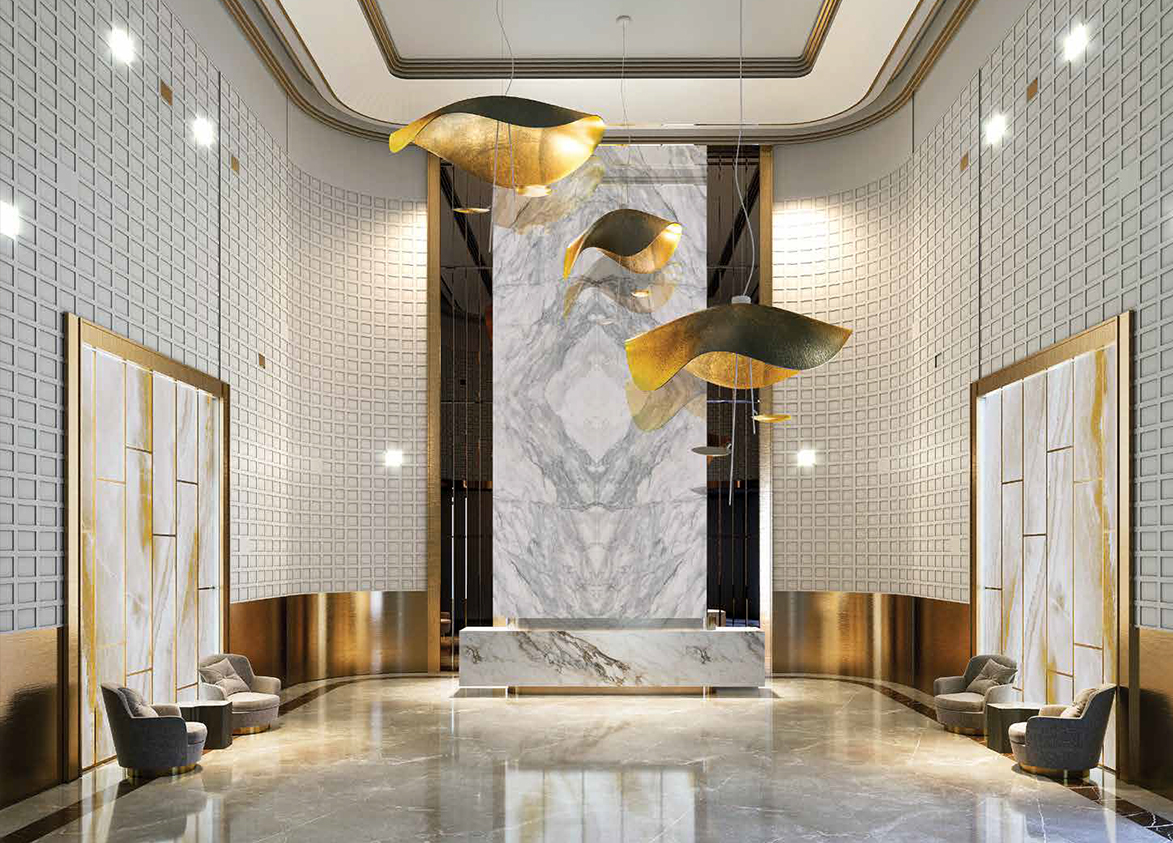 M3M Mansion Tower Reception Lobby