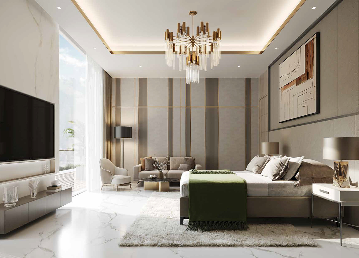 M3M Mansion Bedroom