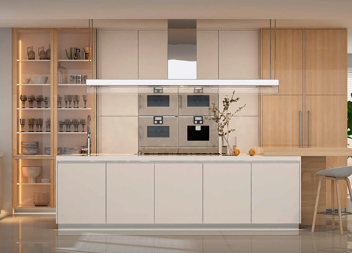 M3M Mansion Modular Kitchen