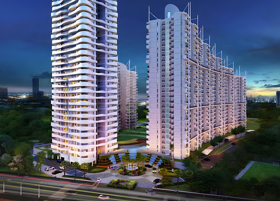 M3M The Marina in Sector 68 Gurgaon Aerial View