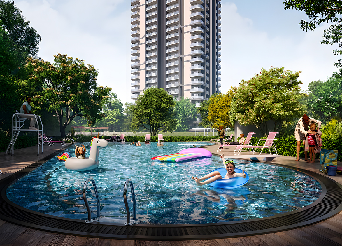 M3M Opus At M3M Merlin Swimming Pool