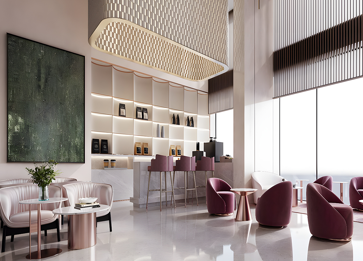 M3M Opus At M3M Merlin Clubhouse Sitting Area