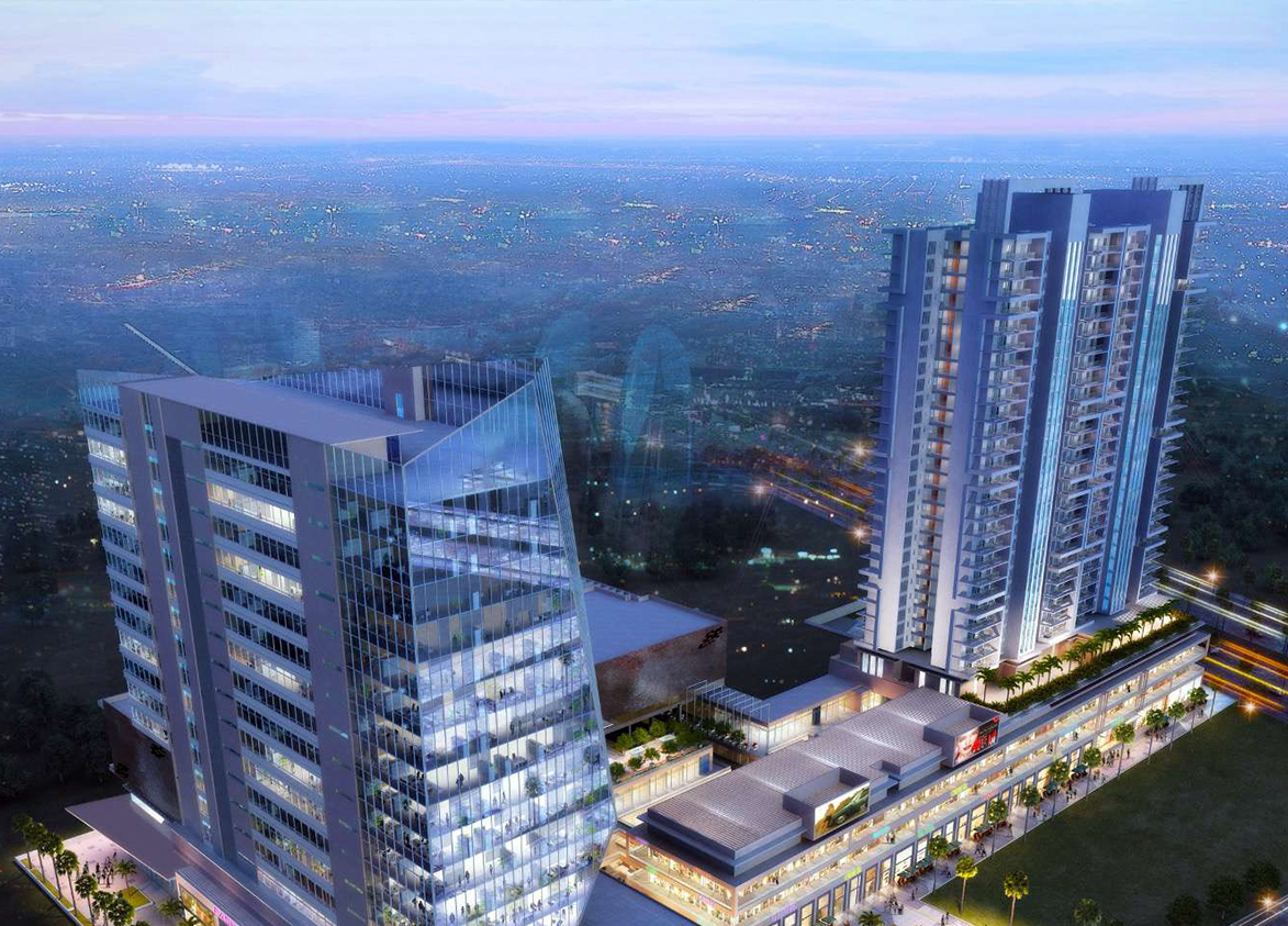 M3M Skywalk Aerial View