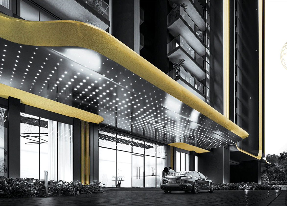 M3M St Andrews Sector 113 Gurgaon Tower Entrance