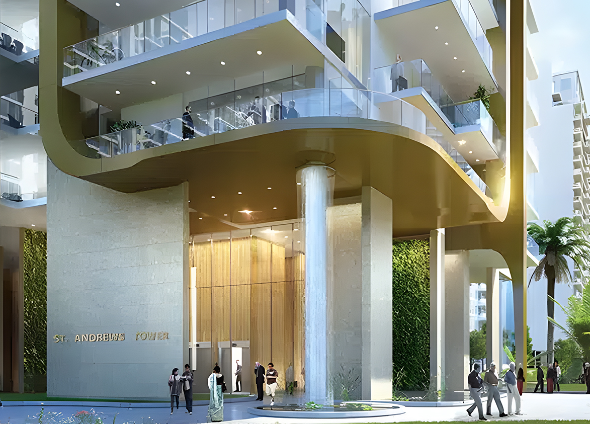 M3M St. Andrews Grand Entrance