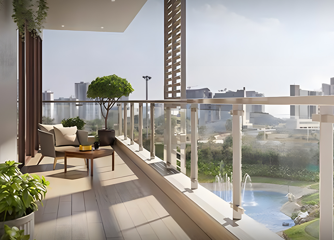 M3M St. Andrews Balcony
