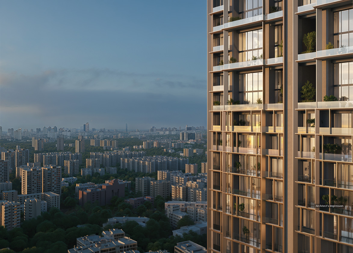Oberoi Three Sixty North Apartment View