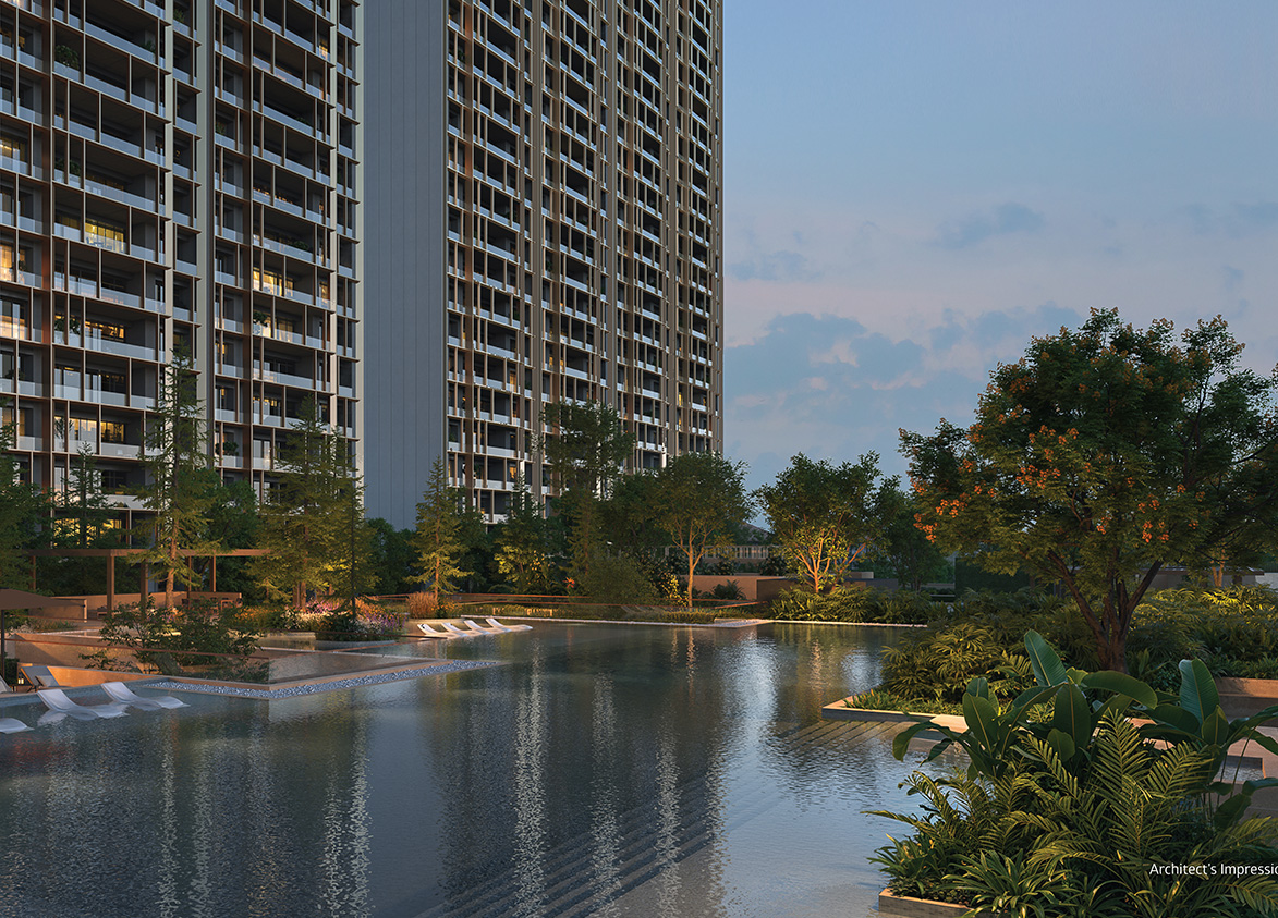 Oberoi Three Sixty North Swimming Pool