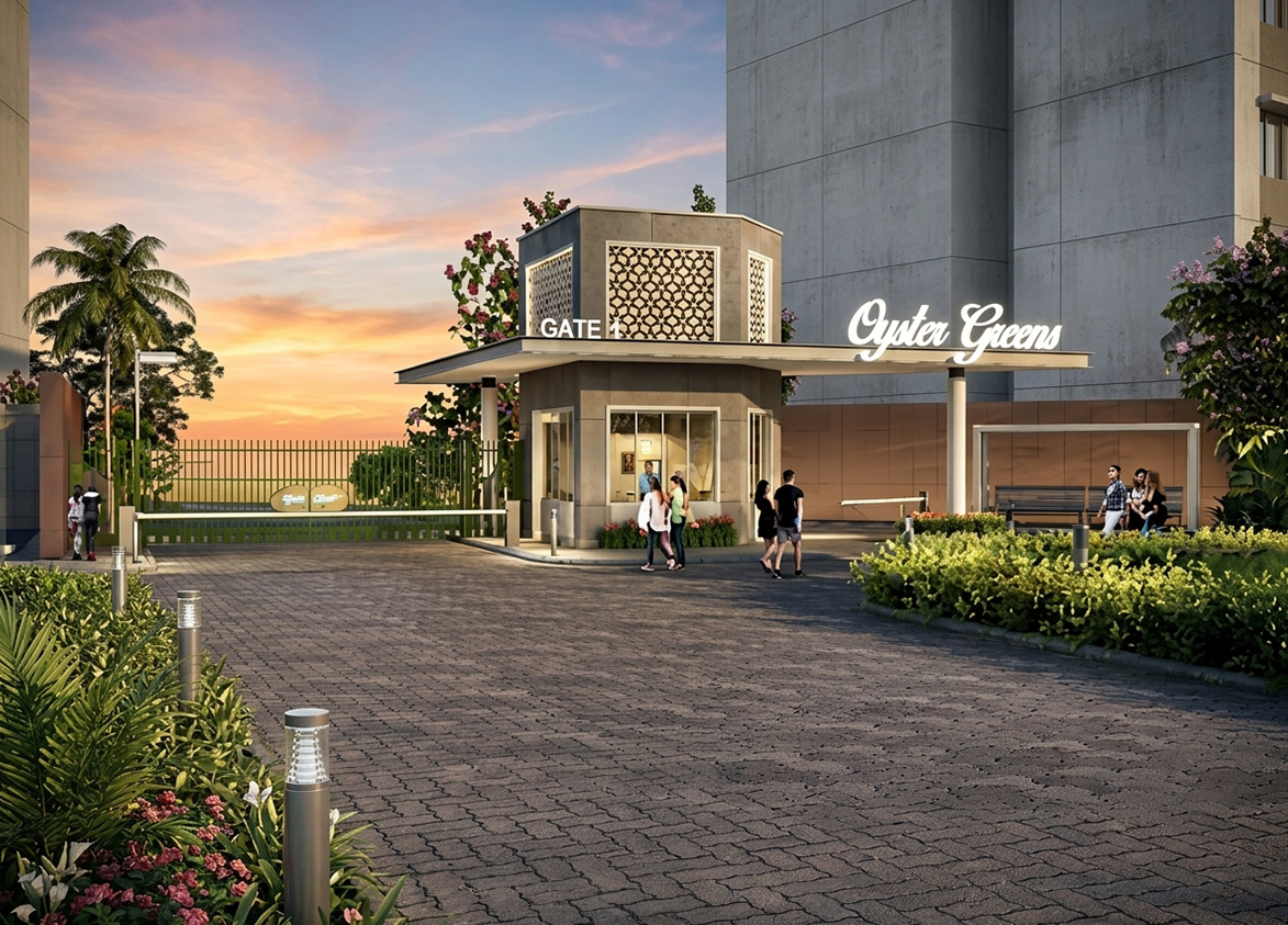 ADANI M2K Oyster Greens Main Entrance Gate