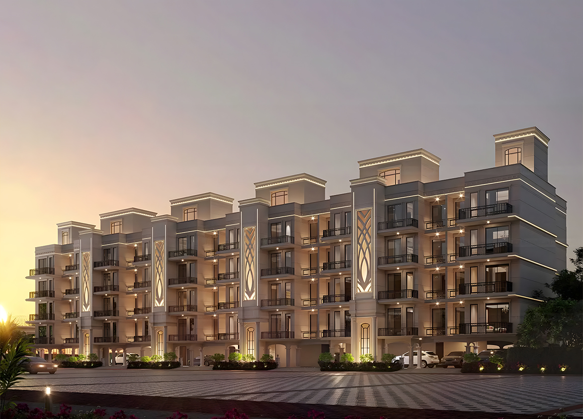 Paras Floret Independent Floors Facade