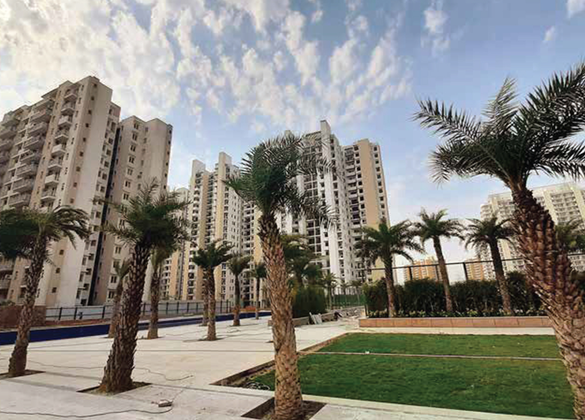 BPTP Spacio Residential Main Entrance