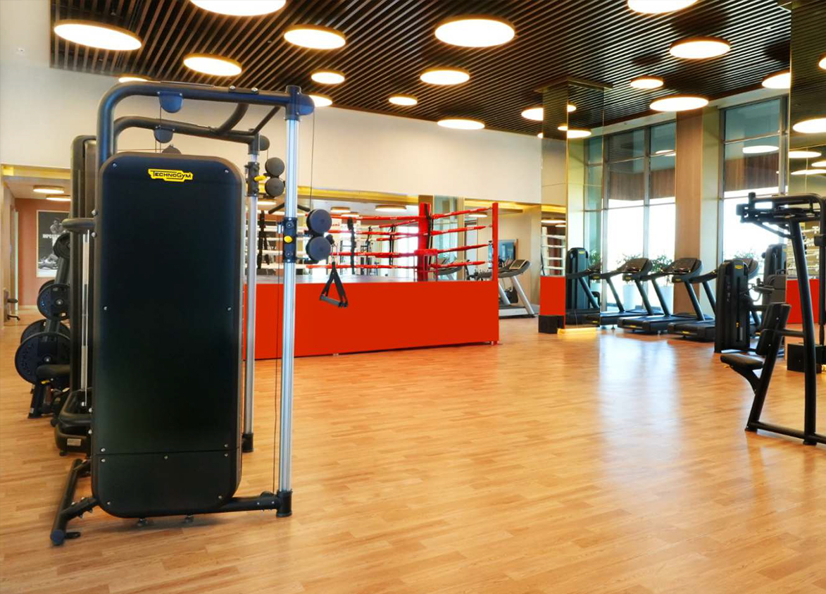 Puri Diplomatic Residences gymnasium