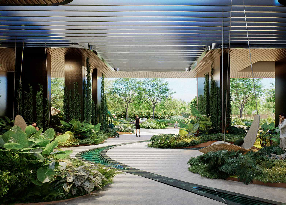 Riviera At Aipl Lake City Green Area